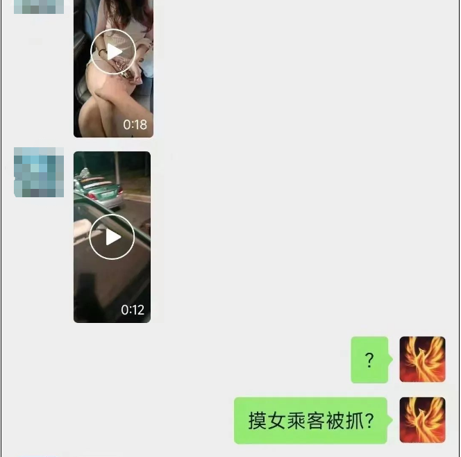 司机趁女乘客喝醉摸其大腿06